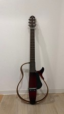 Yamaha SLG200N Silent Nylon String Guitar Crimson Red Burst w/ Case