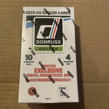 2023/24 Panini Donruss Soccer International Hobby Box Factory Sealed