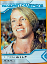 2023 Upper Deck Goodwin Champions #61 Alyssa Nakken Turquoise