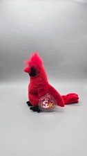 Ty Beanie Baby Mac The Cardinal MWMT