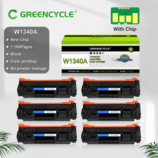 6 Pack Compatible 134A W1340A Black Toner for HP M209dw M234dw M234sdn M234sdw