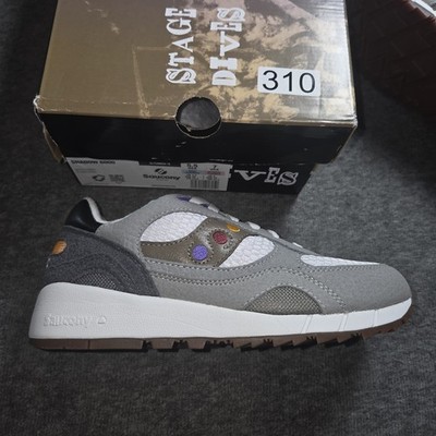 Saucony Originals Shadow 6000 (White/Grey) ''Stage Dive'' Men 5.5 Womens 7