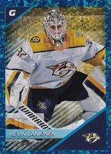 2024-25  TOPPS NHL STICKER COLLECTION #84/100 SSP BLUE #289 KEVIN LANKINEN