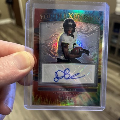 2022 Select Draft Picks David Bell Youth Explosion Tie-Die /25 Rookie Auto￼