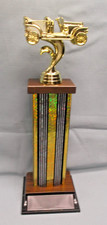 ancien trophée voiture véhicule prix base lestée noir/or salon de l'auto personnalisé