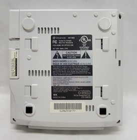 Sega Dreamcast White Launch Edition w/ Box, Demo Disc & New Battery - MINTY