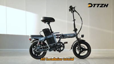 DTTZH A12 2000W Folding Electric bike for Adult 52V 25Ah 40MPH 14