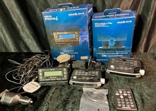 Lot Sirius XM Radios Stratus 6 Xact XTR3 Car Kits Antennas Remote AS IS