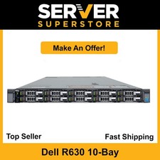 Dell PowerEdge R630 Server 2x E5-2640 V4 20 Cores H730 64GB RAM 4x trays rails