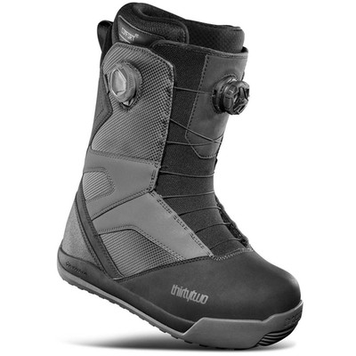 ThirtyTwo STW Double Boa Snowboard Boots 2025 Black Charcoal