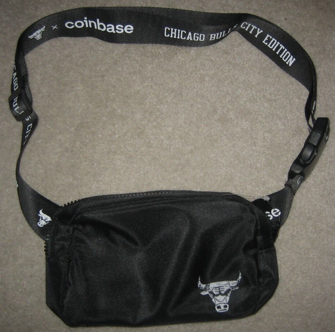 Chicago Bulls Belt Bag City Edition Coinbase Hipsack Fanny Pack Brand New!  | eBay