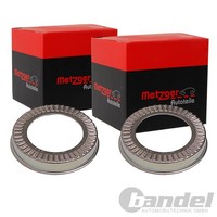 2X Metzger ABS-SENSORRINGE Hinten Beidseitig Passend FÜR Ford Escort Fiesta KA