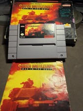 Super Battletank: War in the Gulf (SNES, 1992) Authentic! Box, Manual, Cartridge