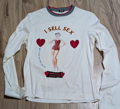 D&G Shirt , Dolce Gabbana Designer 36/50, white, never worn perfect condition