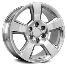 For Chevy Silverado 1500 99-17 Alloy Factory Wheel Wheels 5-spoke Polished 20x9 For Chevy Silverado 1500 99-17 Alloy Factory Wheel Wheels 5-spoke Polished 20x9