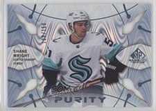2022 Upper Deck SP Game Used Purity Rookies Platinum 108/150 Shane Wright 14hk