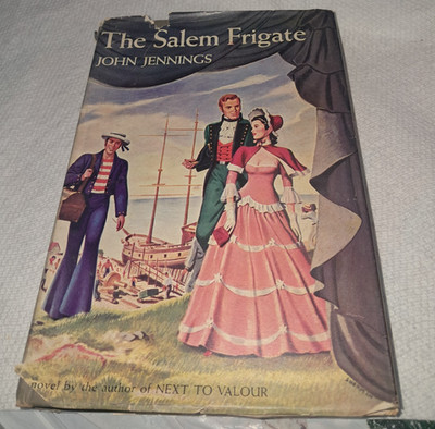 John Jennings the Salem Frigate Historical Barbary Wars Doubleday 1st ed 1946 HC