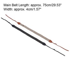 Classical Cotton  PU Leather Neck Shoulder Strap For SLR DSLR Cameras