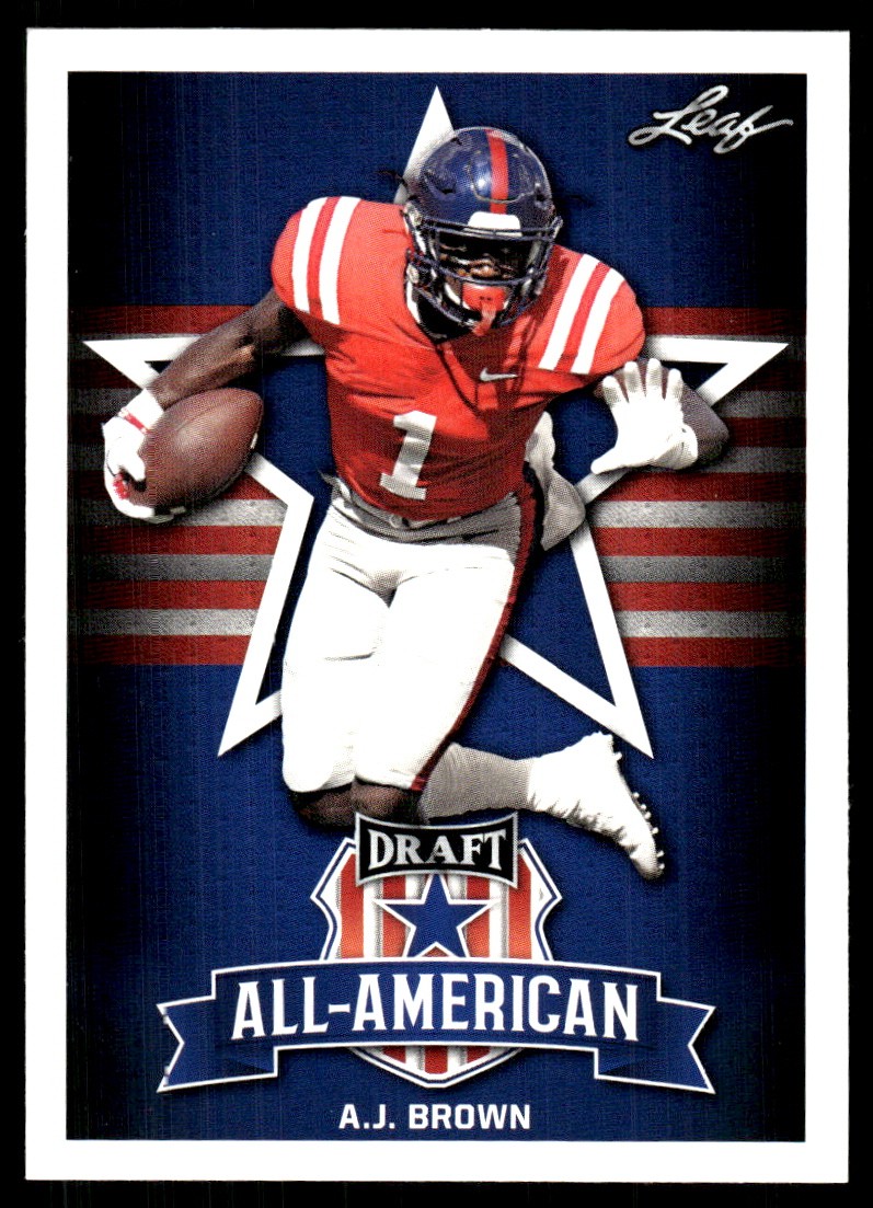 AJ Brown Leaf Draft #76 Base