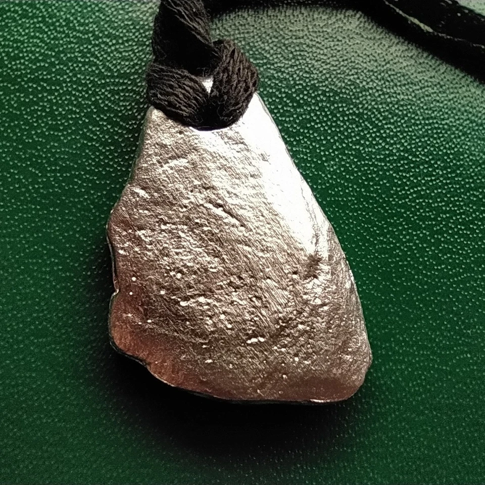 Rune aus massiv rohem Silber. Amulett. Perthro. 7,47 g - Bild 2 von 4