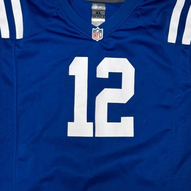 Indianapolis Colts Andrew Luck #12 Football NFL Nike Jersey Youth Sz XL - Image 3 of 4