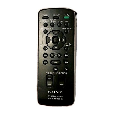 Sony System Audio Remote RM-AMU009 Replacement Control   Untested OEM