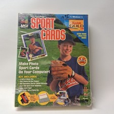 MGI PhotoSuite Sport Cards Kit for Windows 95.