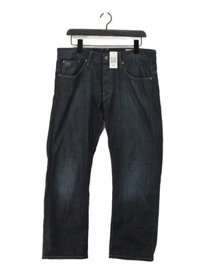 G-Star Raw Herren Jeans W 34 in Blau 100% Baumwolle Straight