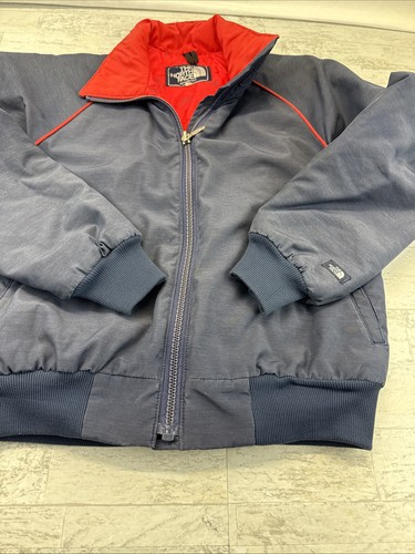 The North Face Vintage Blue Label 1980s Zip Up Jacket Large - Picture 4 of 12