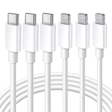 [Mfi Certified] USB C to Lightning Cable 3Pack 10FT Iphone Fast Charger Cable Ty