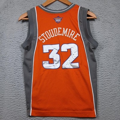 Phoenix Suns Jersey Mens Small Orange Gray NBA Basketball