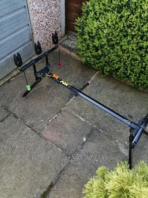 Fox Stalker Pod Plus Rod Pod mit Fox Micron X Bissanzeiger, Po Griffe, Swinger