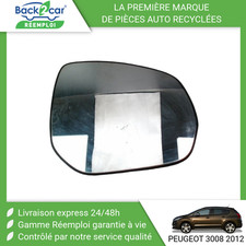 Glace de rétroviseur Peugeot 3008