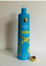 Collectable EMPTY Limited Edition Ciroc Vodka x Moschino Large 1 Litre Bottle