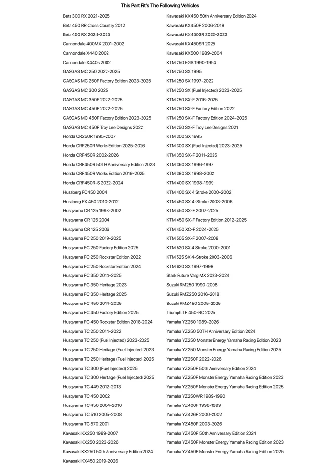 Tusk Severe Duty 3mm Motorcycle Tube 110-120/90x19 For Husqvarna TC 250 2014 - Imagem 4 de 4