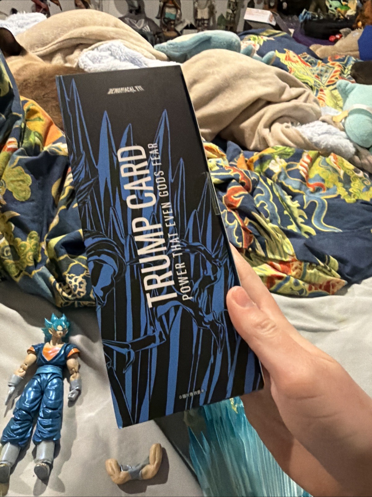 🇺🇸 Demoniacal Fit Vegito SHF Dragon Ball Trump Card Power That Even Gods Fear thumbnail 7