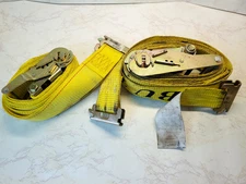 TIE DOWNS - 2PACK CARGO STRAPS ANCRA BRAND 2” X 12’ E Track Ratchet  48672-13