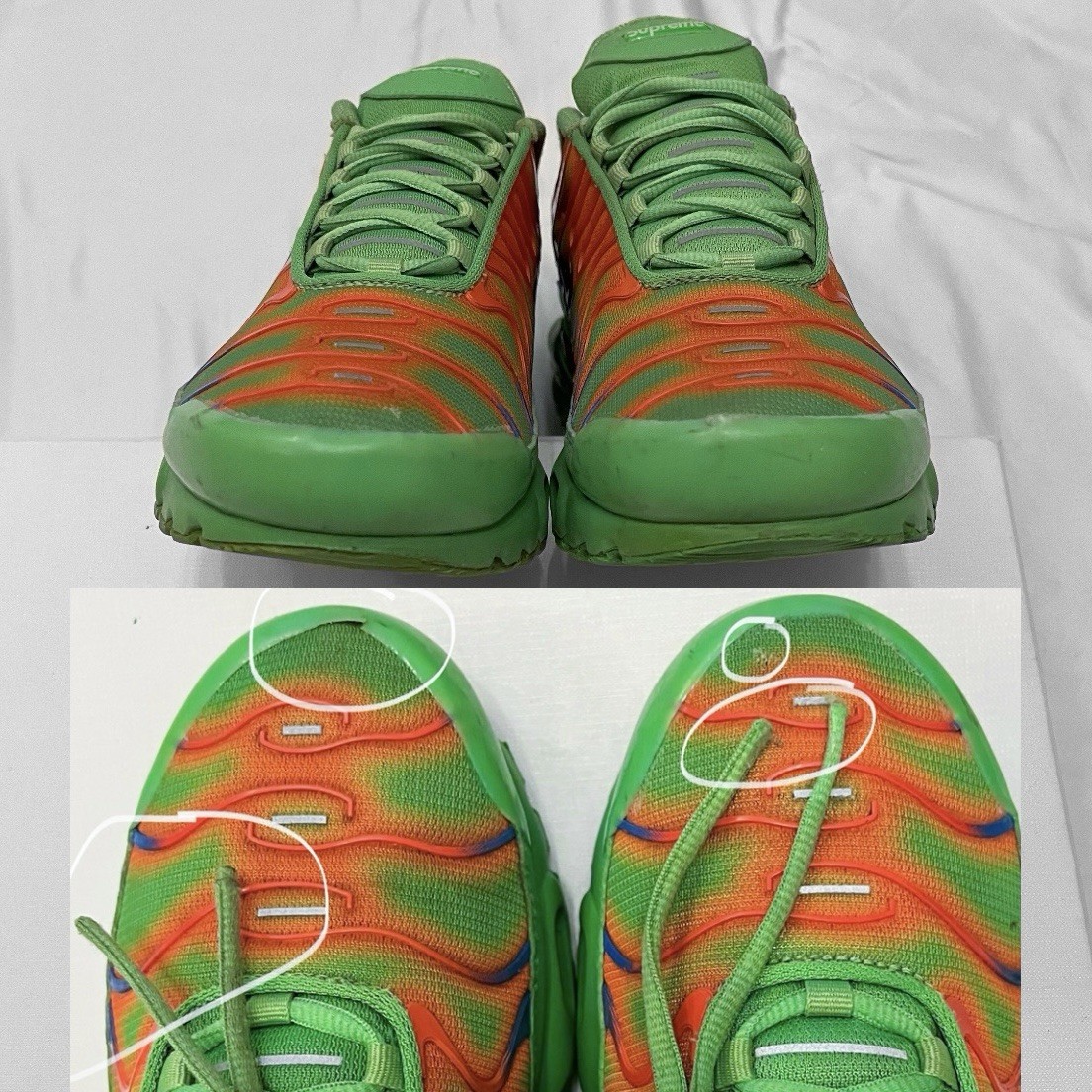 2020 Supreme / Nike Air Max Plus Tuned TN - Mean Green - UK 8.5 / US 9.5 |  eBay UK