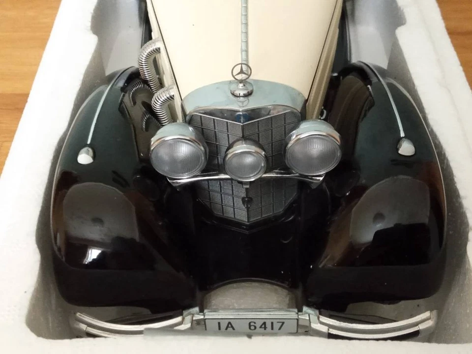 Mint KK Scale Benz 540K W24 1/18 1938 Limited 2000pcs Rare Germany Classic JAPAN - Image 4 of 4
