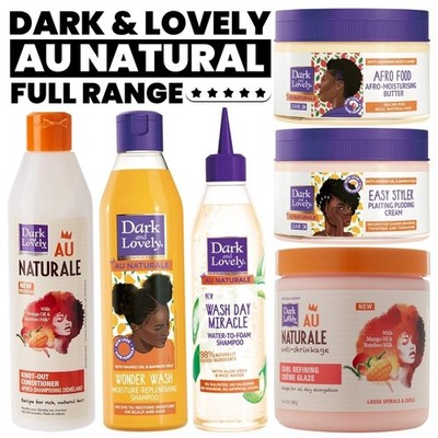 Dark & Lovely Au Naturale Shampoo - Conditioner - Creme Kostenlose Lieferung