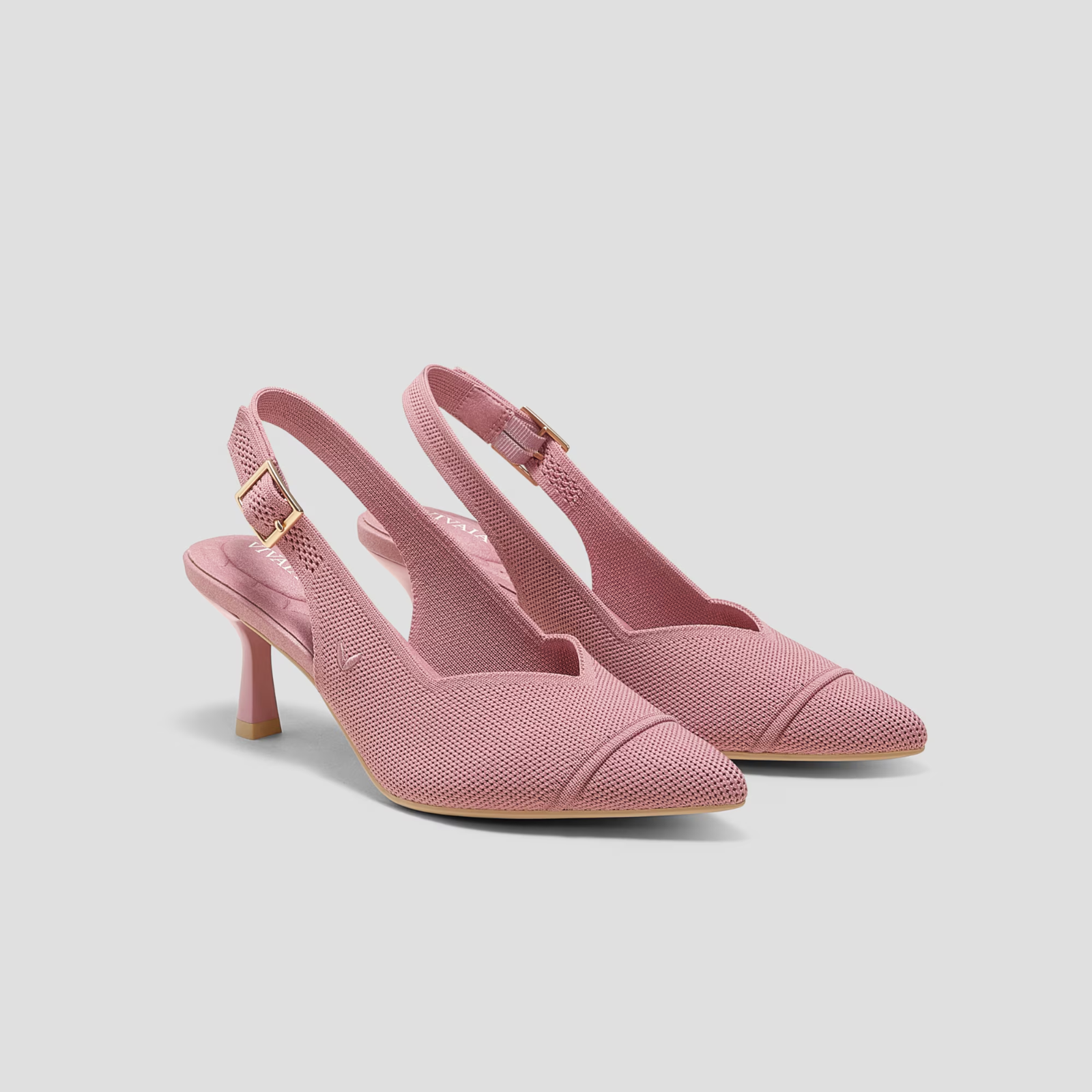 BIG SALE!! VIVAIA Pointed-Toe Slingback Heels (Addison) Mauve