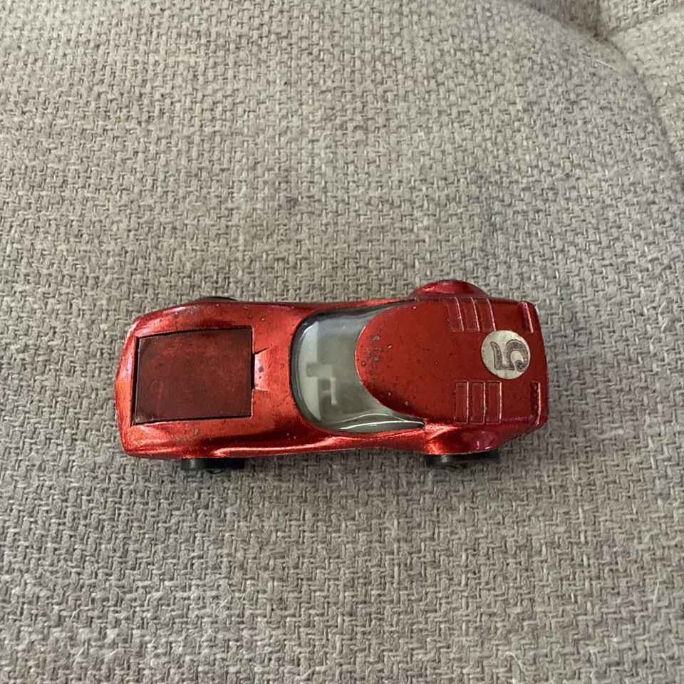 Torero rojo Hot Wheels Redline 1969 vintage Foto 2 de 4