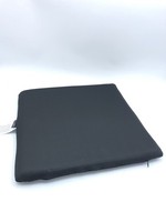 Amazon Basics Memoryschaum-Sitzkissen - Schwarz, Quadratisch