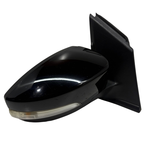 Black Manual Right O/S Door Mirror - Toyota Hilux Mk6 2.5TD/3.0TD 2005-2011