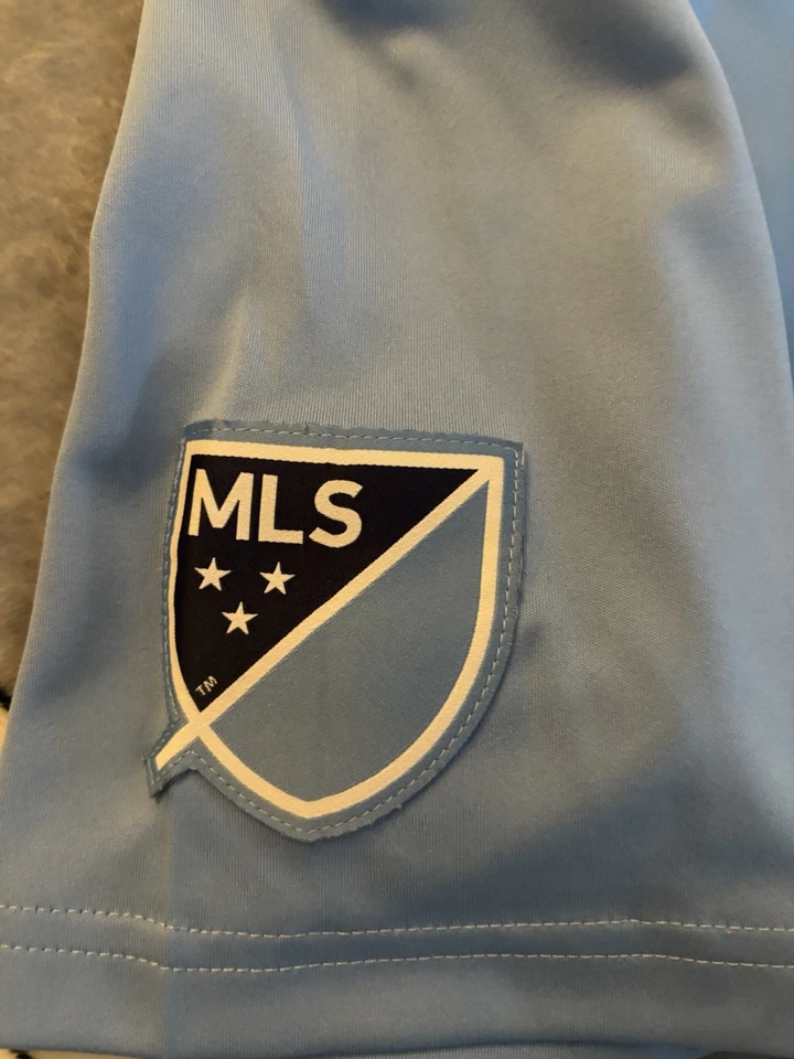 MLS New York City Small Adidas 2020 Home Shirt Football - Image 4 of 4