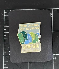 Hard to Find Mark of Gideon Trek Episode Pin.
