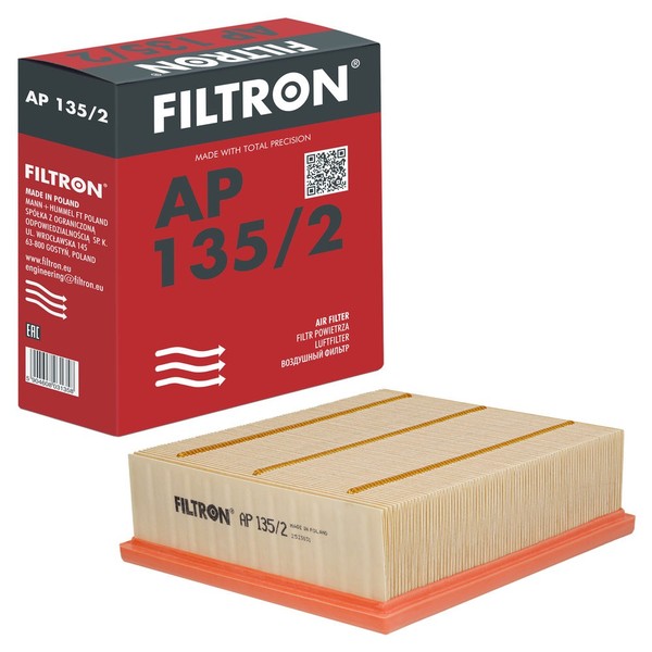 Filtron AP 135/2 Luftfilter FüR Renault Espace IV JK0/1_ Laguna II BG0/1_-image