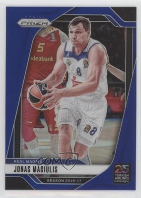 2024 Panini Prizm Turkish Airlines EuroLeague Blue /199 Jonas Maciulis #117 0nr3