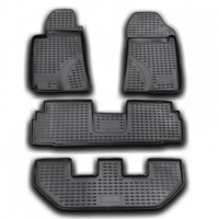 Gummi-FußMatten Toyota Corolla Verso 2004-2009 Novline Passgenau Auto Set