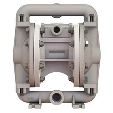 Versa-Matic E5sp5t559c Double Diaphragm Pump, Stainless Steel, Air Operated,